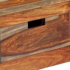 vidaXL Table console avec 3 tiroirs 120x30x75 cm Bois massif 247753