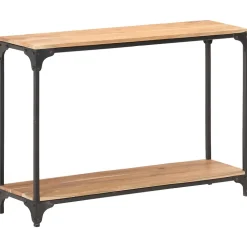 vidaXL Table console 110x30x75 cm Bois solide d'acacia