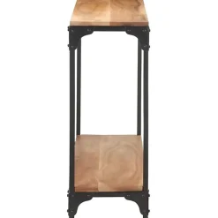 vidaXL Table console 110x30x75 cm Bois solide d'acacia