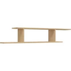 vidaXL Étagère TV murale Chêne Sonoma 125x18x23 cm Aggloméré