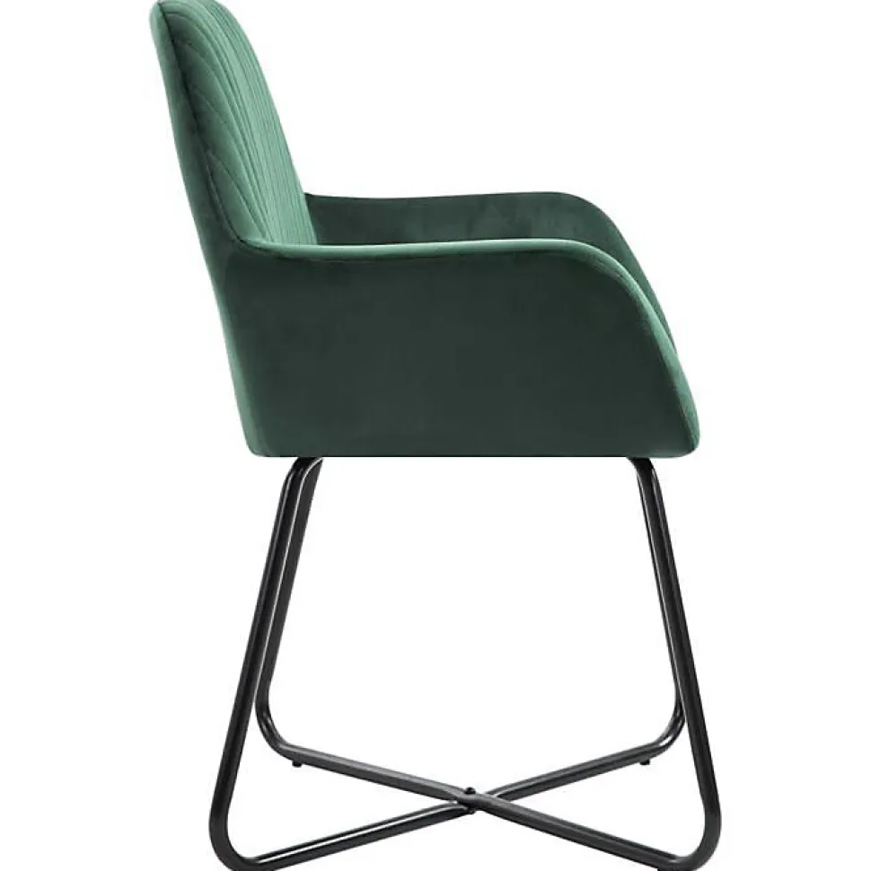 vidaXL 4x Chaises de Salle à Manger Chaises à Dîner Chaises de Repas Sièges de Cuisine Chaises de Salon Bureau Maison Vert 277007