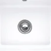 Évier sous-plan en céramique 1 cuve à encastrer Villeroy & Boch Cisterna blanc brillant