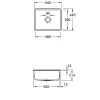 Évier sous-plan en céramique 1 cuve à encastrer Villeroy & Boch Subway blanc mat