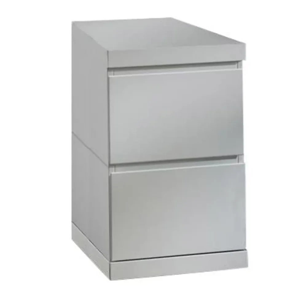 Vipack Caisson sous bureau 2 tiroirs Lara Bois Blanc Vipack