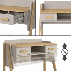 Vitalispa Bureau Cachemire/Artisan 97x51cm