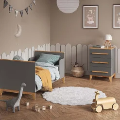 Vitalispa Commode avec tiroirs Gris 53.4x88cm