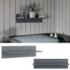Vitalispa Étagère enfant Gris 70x20cm