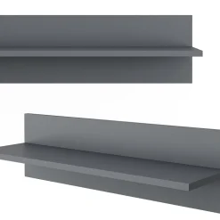 Vitalispa Étagère enfant Gris 70x20cm
