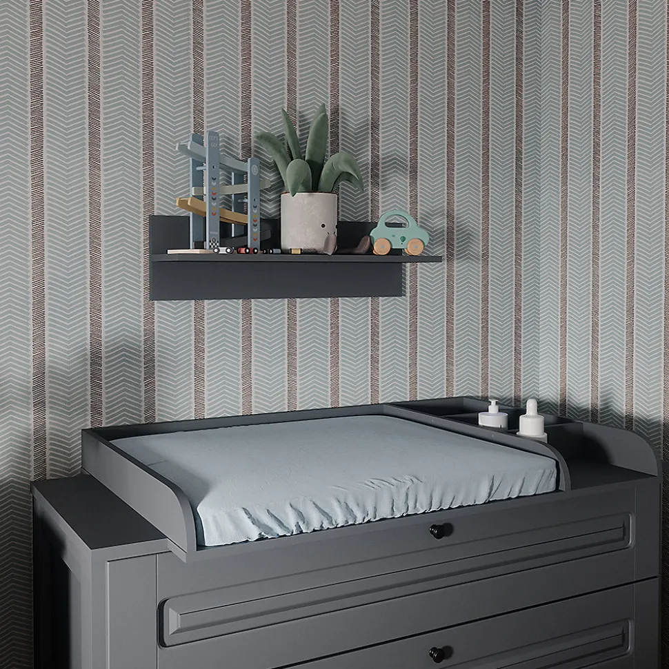 Vitalispa Étagère enfant Gris 70x20cm