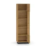 Vitrine 1 porte Ysia Bois et Noir