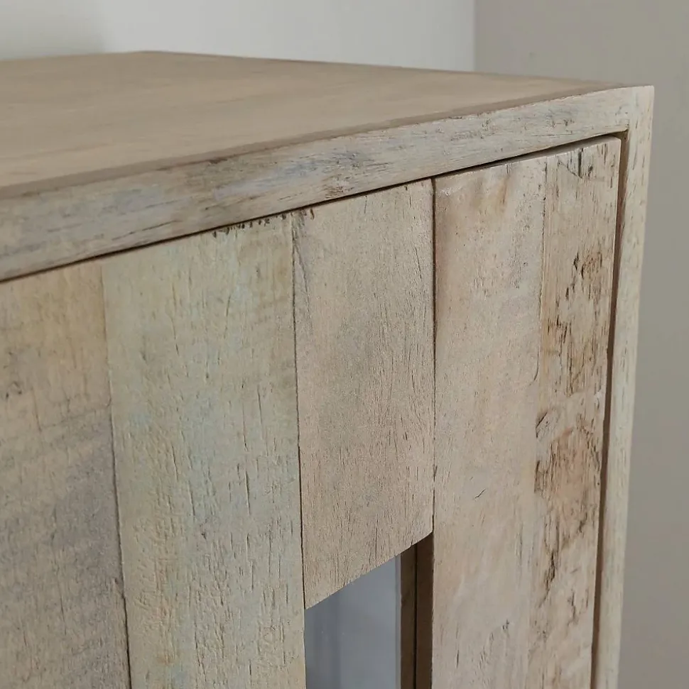 Vitrine en bois recyclé Damian