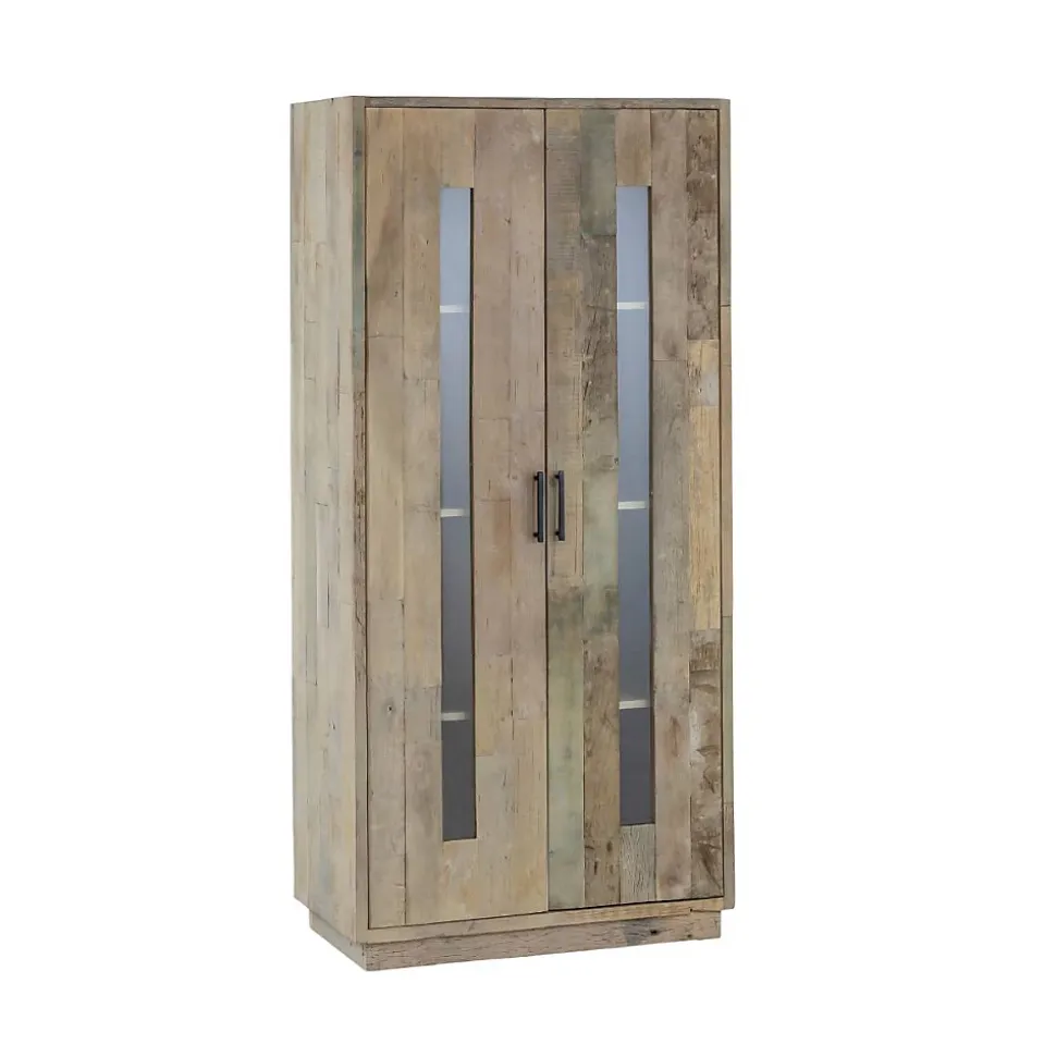 Vitrine en bois recyclé Damian