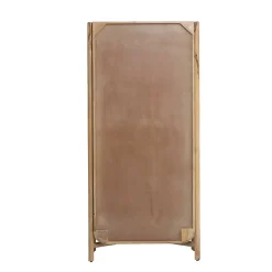 Vitrine haute en bois de manguier Nova