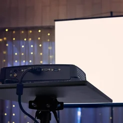 WPS20 Support pour vidéoprojecteur à roulettes Hauteur ajustable de 67 à 99 cm Charge max 10 kg Sangles de sécurité Duronic